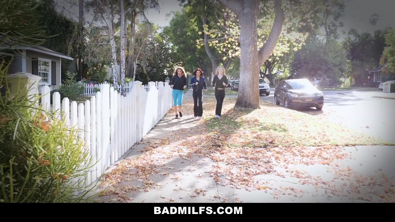 badmilfs - horny milf shares huge cock with friends - RedTube