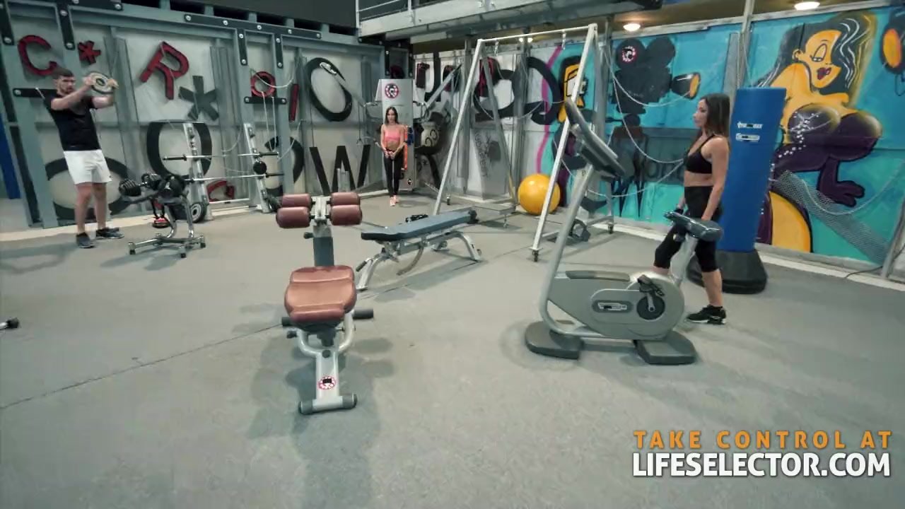 Amazing threesome in the gym POV - Free Sex Video - RedTube