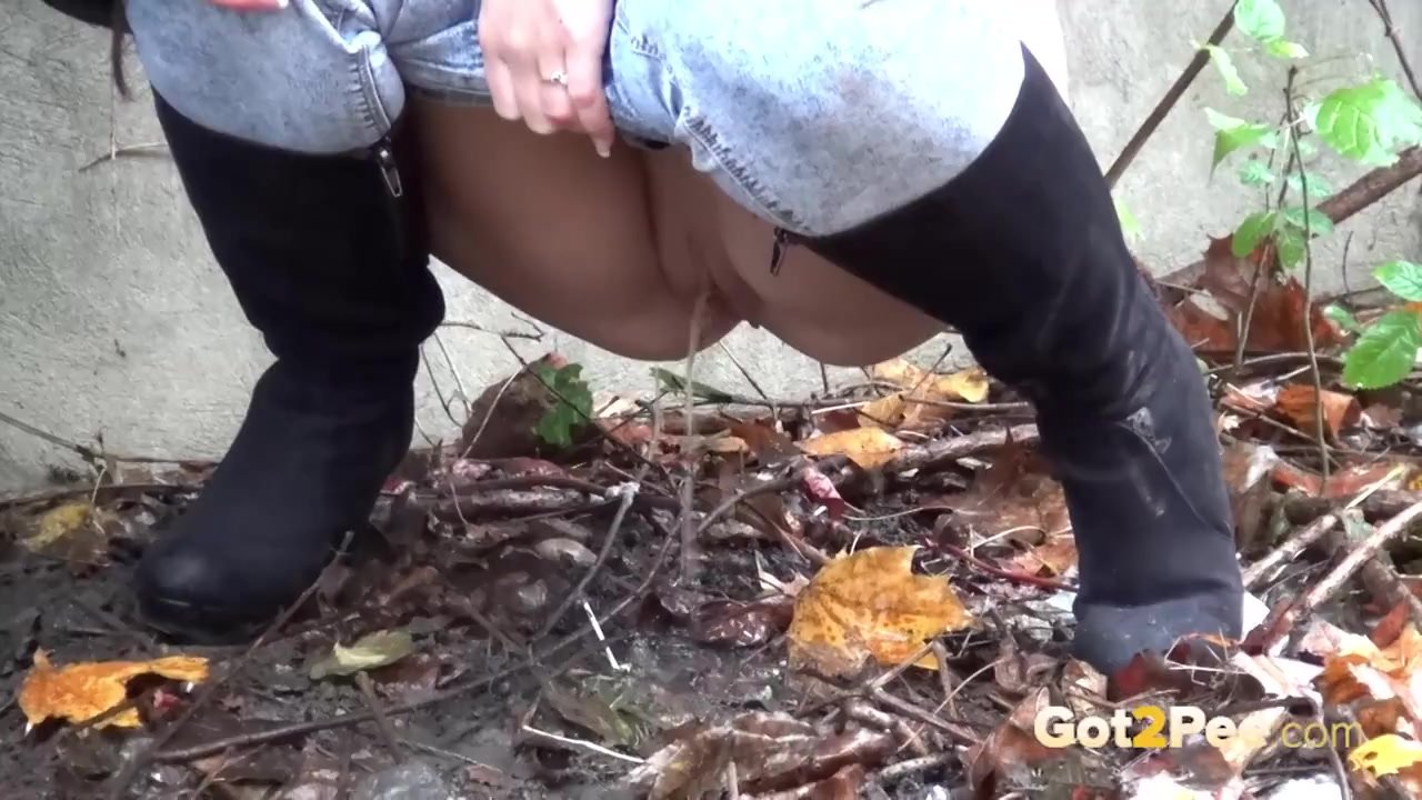 Shy Brunette Tries Public Pissing - Free Sex Video - RedTube