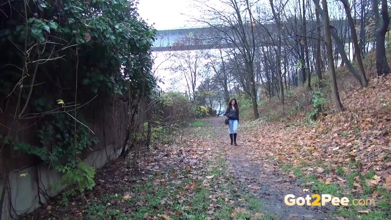 Shy Brunette Tries Public Pissing - Free Sex Video - RedTube