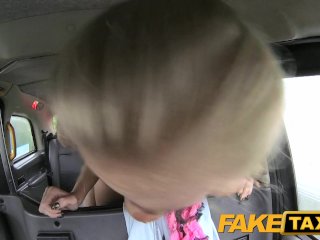 Fake Taxi Hungarian beauty in hot cab sex