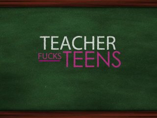 Hot Teacher Tricks Students Into Threeway Fuck