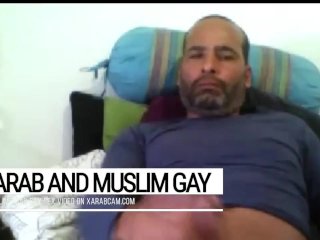 Arab gay Libyan daddy soldier: huge, brown, juicy dick