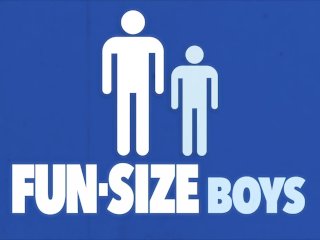 FunSizeBoys – Hot giant jock breeds tiny twink stud’s little hole bareback