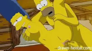 Simpsons Hentai - Cabaña de amor - RedTube