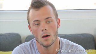 Blue Eyed Gay Porn - Blue eyed stud Chad fucks on porn audition - RedTube