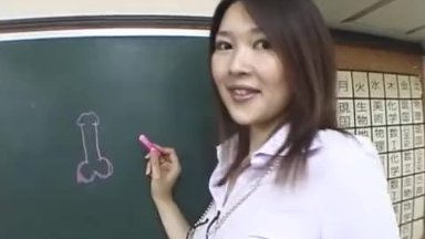 Subtitles Akira Watase class blowjob lecture