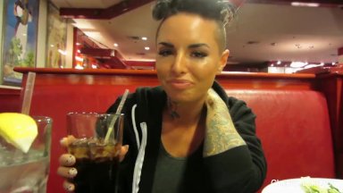 Throwback BTS footage with Christy Mack